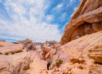 Valley of Fire White Domes area