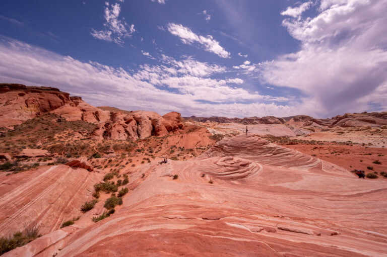 sweeping view of Valley of Fire