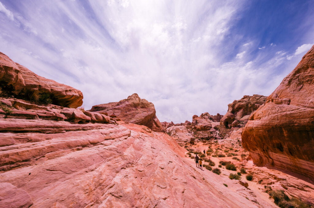 Overlook near White Domes trail