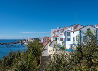 road in Sines, Portugal