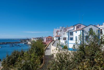 road in Sines, Portugal