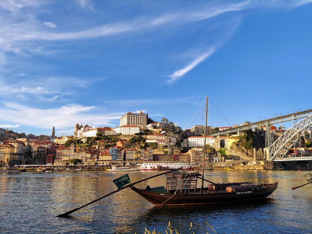 Douro River rabelos traditional boat