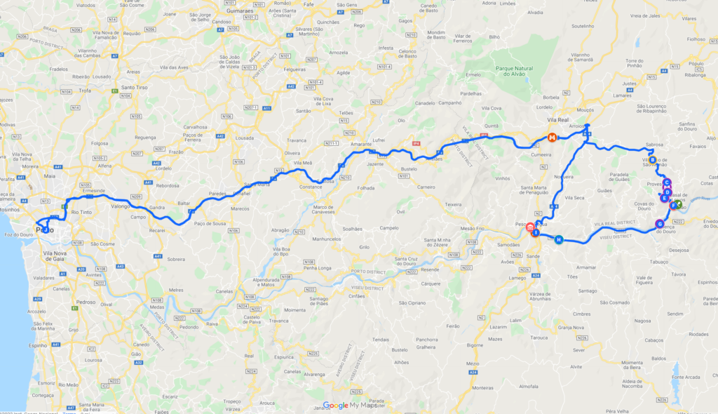 Day trip from Porto to the Douro Valley