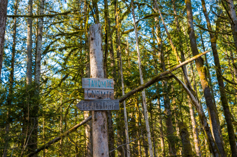 New Gnome Trail Sign