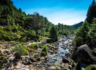 Arado River in Peneda-Geres National Park