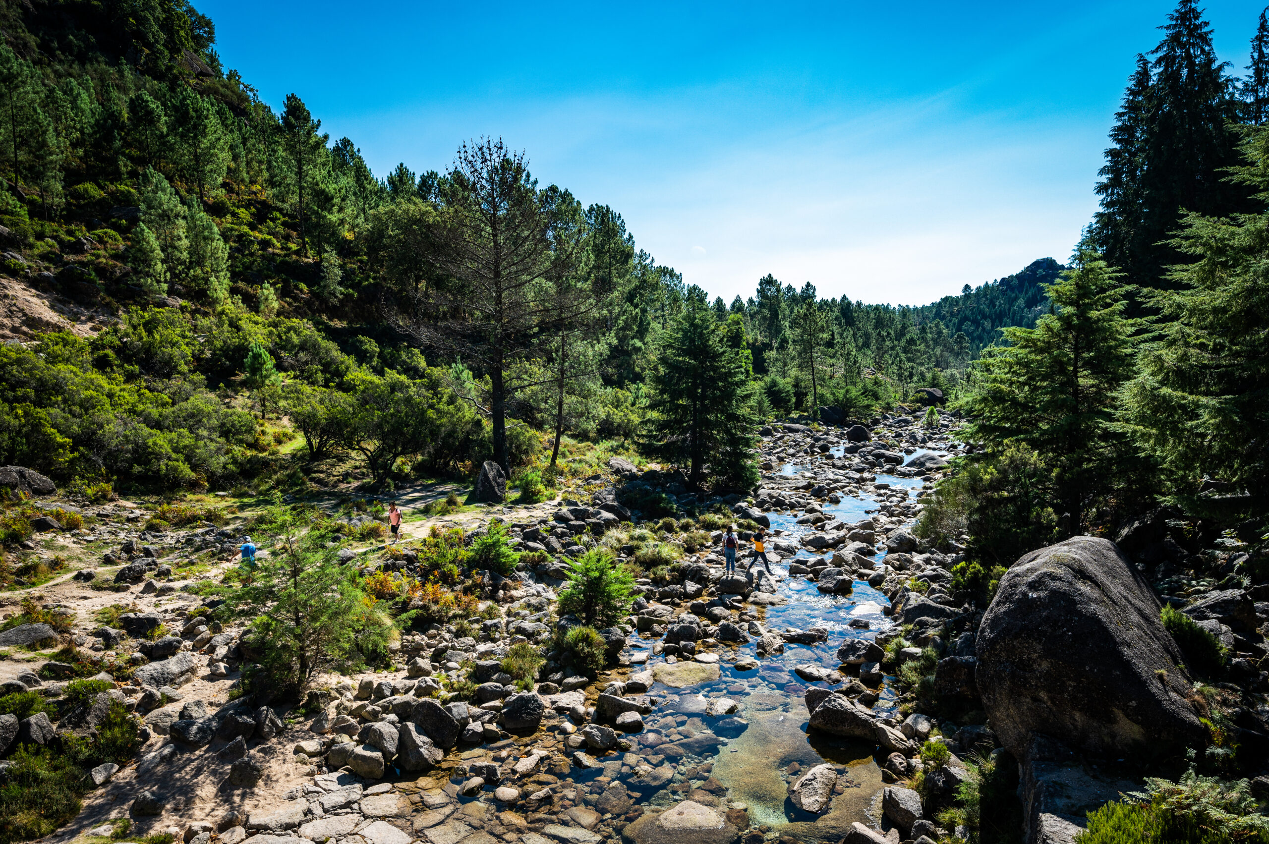 Arado River in Peneda-Geres National Park