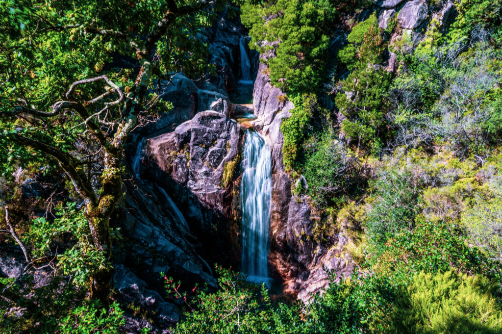 Arado Waterfalls in Peneda-Geres National Park