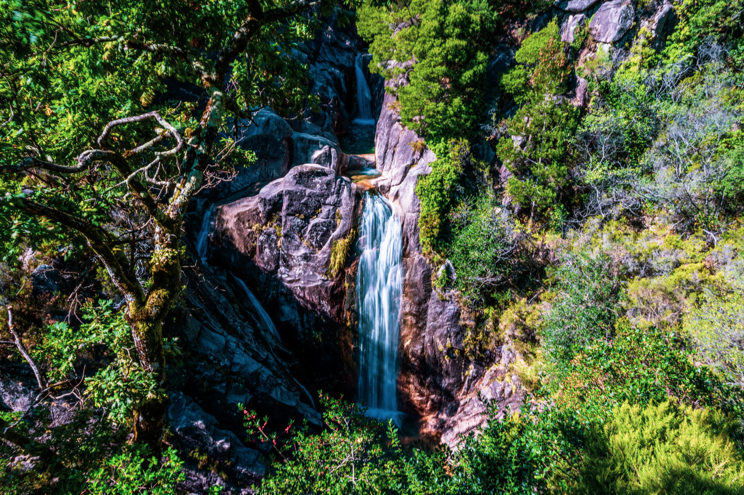 Arado Waterfalls in Peneda-Geres National Park