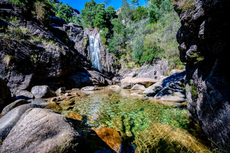 lower acces Arado Falls Peneda-Geres National park