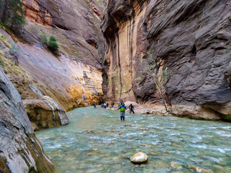 A walk up the Virgin River