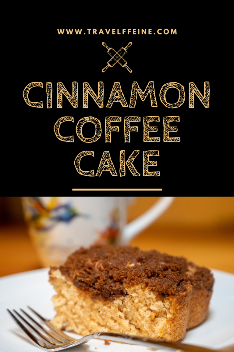 coffee cake with cinnamon streusel