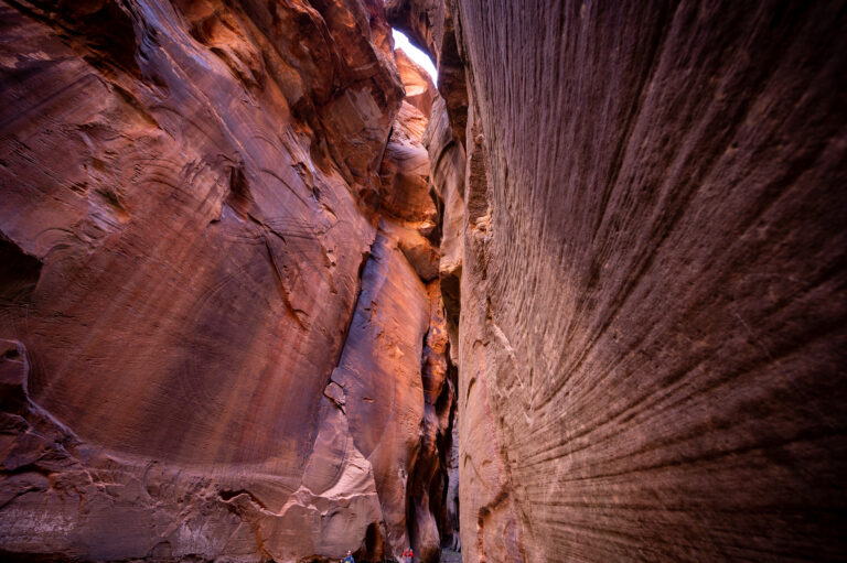 patterns on Zion Canyon walls