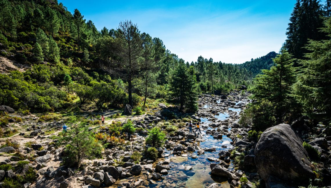 Arado River in Peneda-Geres National Park