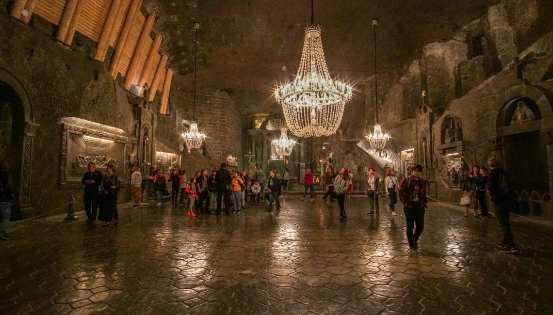 Wieliczka Salt Mine Chandeliers