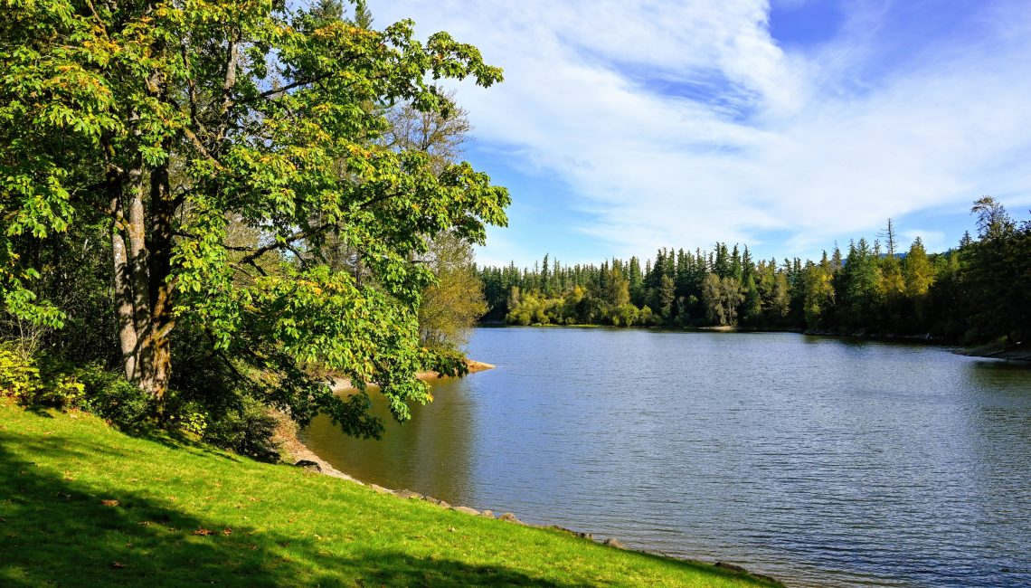 Deep Lake at Nolte State Park