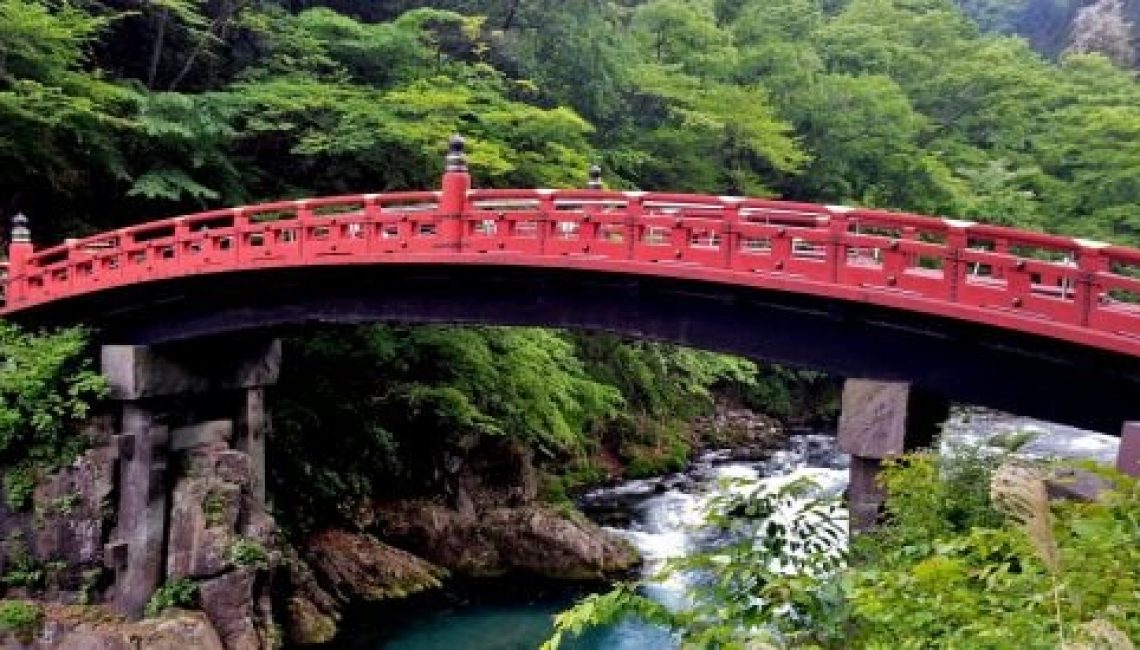 Shinkyo Bridge in Nikko