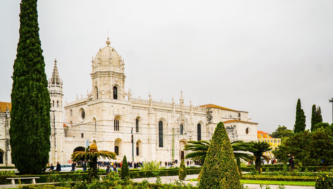 Jeronimos Monastery in Lisbon Portugal