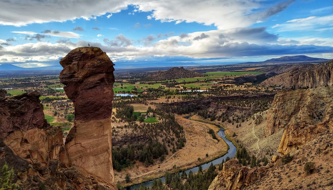 Views of Smith Rock State Park and Monkey Face