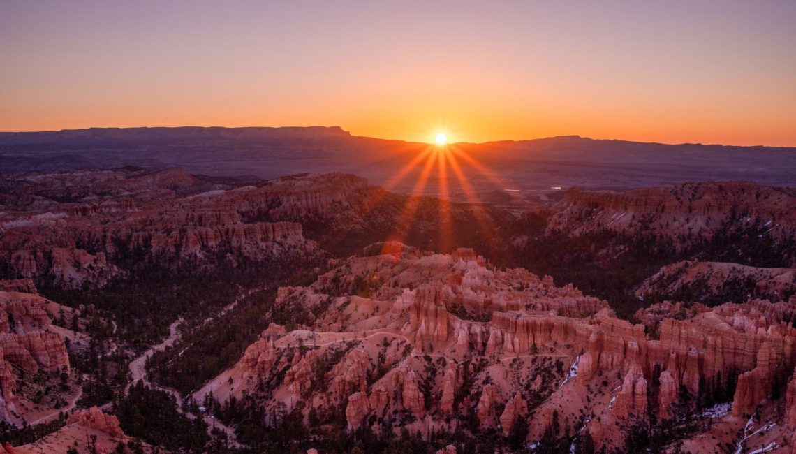 Sunrise at Inspiration Point