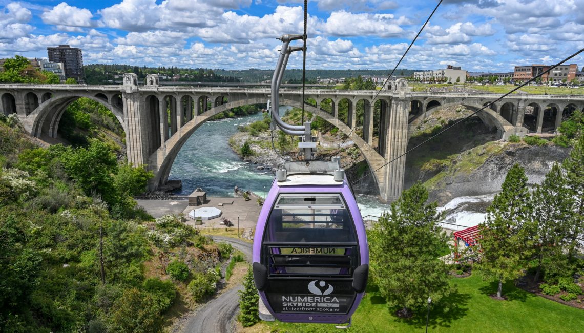 numerica skyride at riverfront park