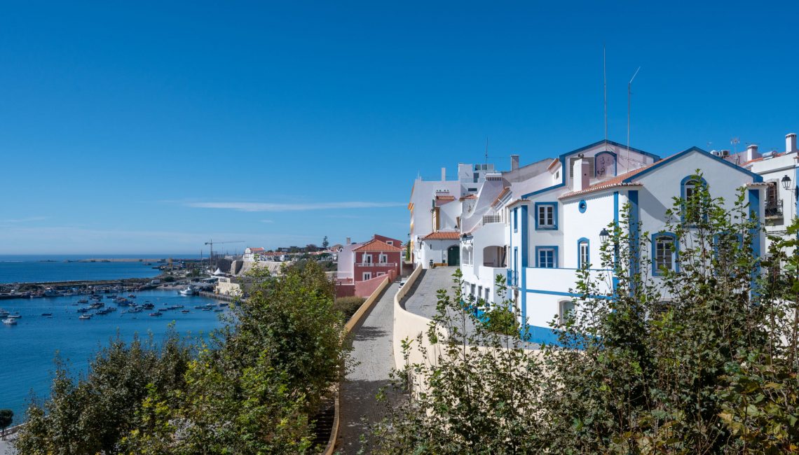 road in Sines, Portugal